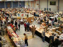 Blick in die Halle